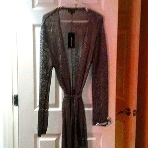 Shimmer Knit Robe
